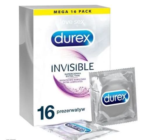 Prezerwatywy durex invisible skuteczna antykoncepcja